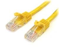 StarTech Cat5e Patch Cable With Snagless RJ45 Connectors 2M Yellow