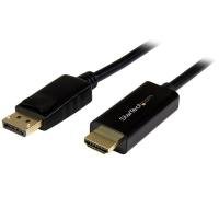 StarTech.com 1m DisplayPort to HDMI Cable - 4k - DP to HDMI Adapter Cable