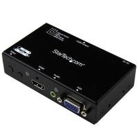 StarTech.com 2x1 HDMI  + VGA To HDMI Converter Switch W/ Automatic And Priority Switching   1080p