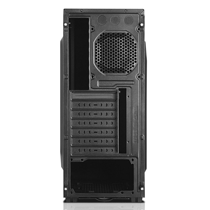 CiT Mesh Gaming Case with Black/Green Interior - Ebuyer