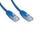 Cables Direct Cat6 0.25M UTP Patch Cable Blue