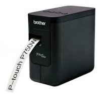 Brother PT-P750W Label Printer - Includes 1 x 24mm Black on White Tape Cassette
