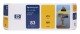 HP 83 Yellow Original UV Ink Cartridge - Standard Yield 680ml - C4943A