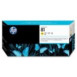 HP 81 Yellow Original Printhead & Printhead Cleaner For use with - Designjet 5000/PS & 5500/PS - C4953A