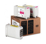 HP 90 400ml Magenta Ink Cartridge - Pack of 3
