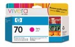HP 70 Magenta Original Ink Cartridge - Standard Yield 130ml - C9453A