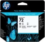 HP 72 Grey & Photo Black Original DesignJet Printhead For use with - T1100, T1120, T1200 - C9380A
