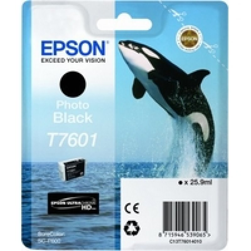 Epson T7601 Photo Black Ink Cartridge