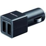 Duracell Dual USB 4.8A Car Charger - Black