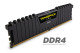 Corsair Vengeance LPX 8GB (1x8GB) DDR4 DRAM 2666MHz C16 Memory Kit - Black 1.2V