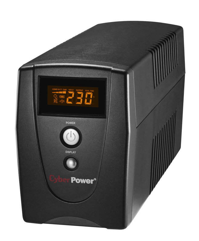Boxed CyberPower CyberPower VALUE1000EILCD UPS Battery Backup 1000VA/550W New Battery 