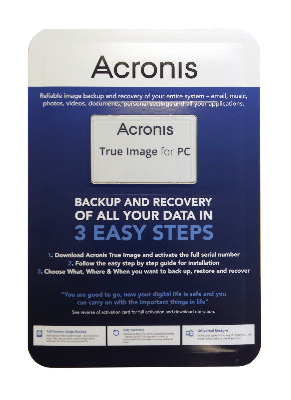 acronis true image pack