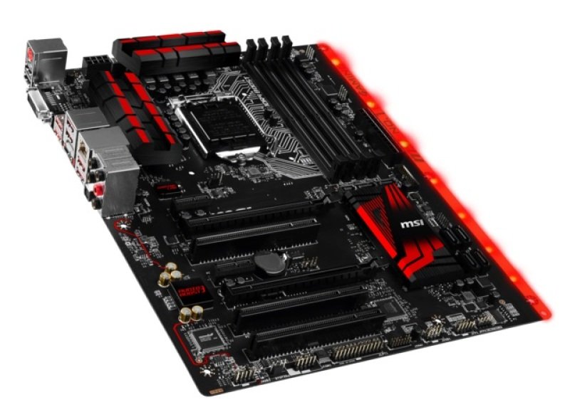 MSI H170A GAMING PRO Socket 1151 HDMI DVI 8-channel Audio 