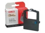 Oki Black Fabric Ribbon For Microline 320/390 9002310