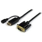 10 Ft Hdmi To Vga Active Converter Cable Hdmi To Vga Adapter 1920x1200 Or 1080p