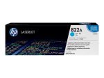 HP 822A Cyan Toner Cartridge 25,000 Pages - C8551A