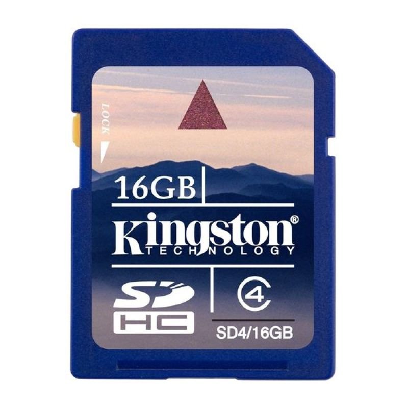 Kingston 16GB Secure Digital High Capacity Card