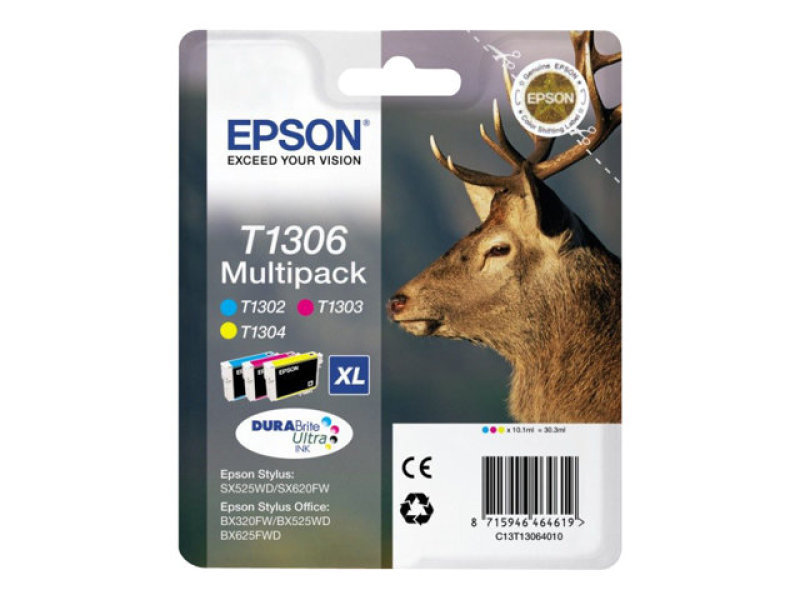 Epson T1306 Multipack Ink Cartridge