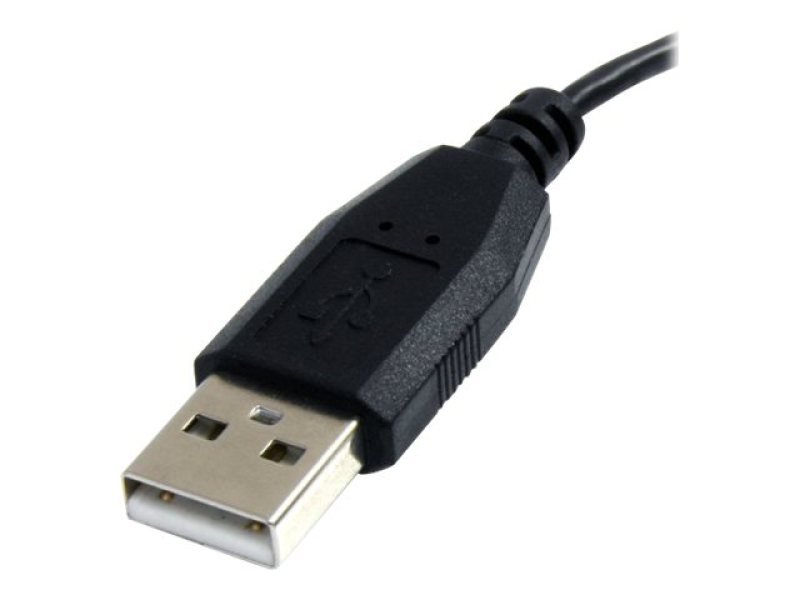 StarTech.com Micro USB Cable - A To Left Angle Micro B | Ebuyer.com