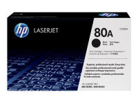 HP 80A Black Toner Cartridge - CF280A