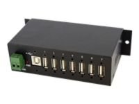 StarTech.com Mountable Rugged Industrial 7 Port USB Hub