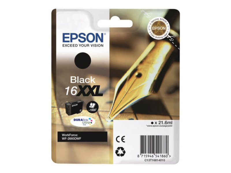 Epson 16XXL Black Ink Cartridge