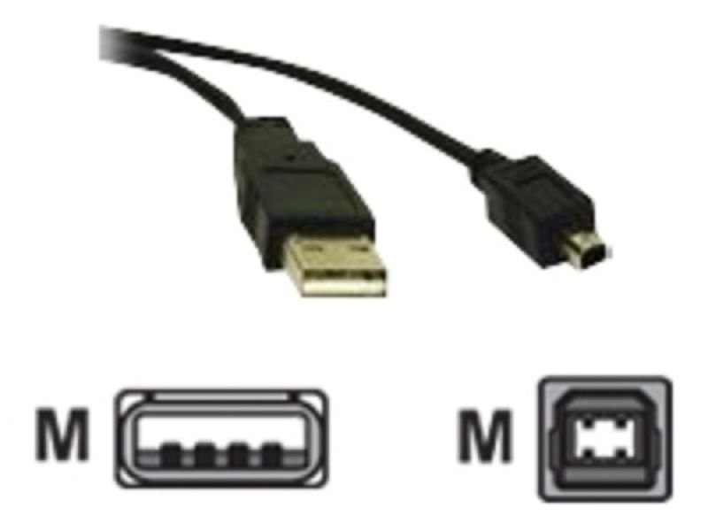 C2g Usb Amini B 4 Pin Cable 2m Ebuyer 0981