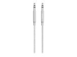 Belkin MixIt Metallic Silver AUX Cable 1.2M