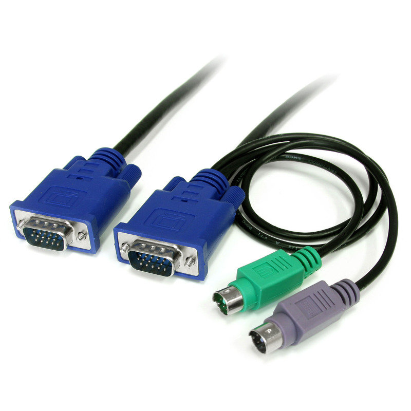 Startech 3-in-1 KVM Cable 6Ft
