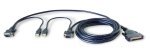 Belkin OmniView Dual-Port PS/2 KVM Cable 1.8m