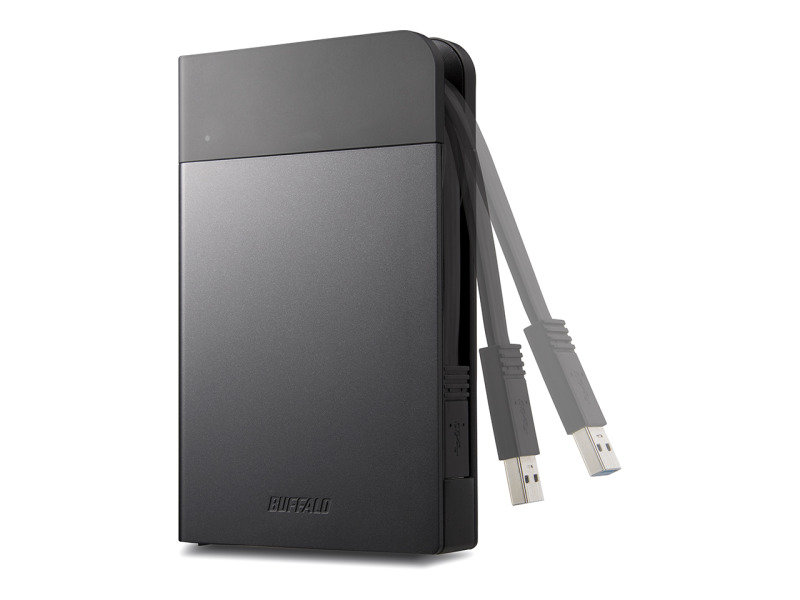 Buffalo 2TB MiniStation USB 3.0 Portable Hard Drive Black | Ebuyer.com