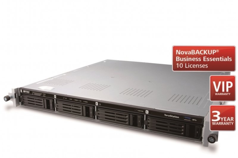 slange initial nedbryder Buffalo TeraStation 1400R 8TB (4 x 2TB) 4 Bay 1U RAID NAS | Ebuyer.com