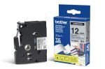 Brother TZe M931 Laminated tape- Black on Silver