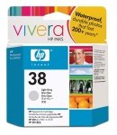 HP 38 27ml Pigmented Light Grey Ink Cartridge - C9414A