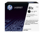 HP 81X Black High Yield LaserJet Toner Cartridge - CF281X