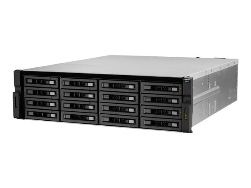 QNAP REXP-1620U-RP 48TB (16 x 3TB WD RED PRO) 16 Bay Rackmount ...