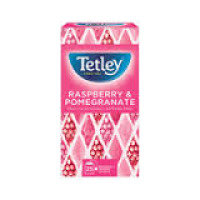 Tetley Raspberry and Pomegranate Tea Bags Pack of 25
