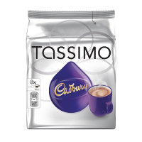 Tassimo Cadbury Hot Chocolate 8x 240g Capsules Pk 5