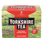 Yorkshire Tea One Cup String and Tag Tea Bags Pk100