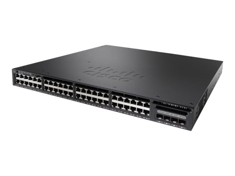 Cisco Catalyst 3650-48PS-S Managed Switch L3