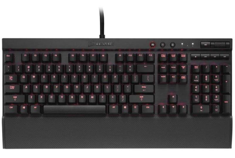 Corsair K70 BLACK Mechanical Gaming Keyboard - Cherry MX Brown Keys