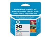 HP 343 Original Ink Cartridge C8766EE 3 Colours