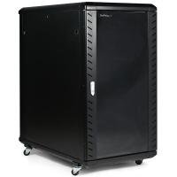 22U 36in Knock-Down Server Rack Cabinet with Casters