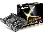 ASRock FM2A68M-DG3+ Socket FM2+ VGA DVI-D 5.1 CH HD Audio Micro ATX Motherboard
