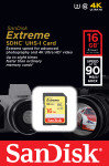 SanDisk Extreme 16GB SDHC UHS-I Memory Card