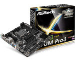 ASRock 970M Pro3 Socket AM3+ 7.1 CH HD Audio Micro ATX Motherboard