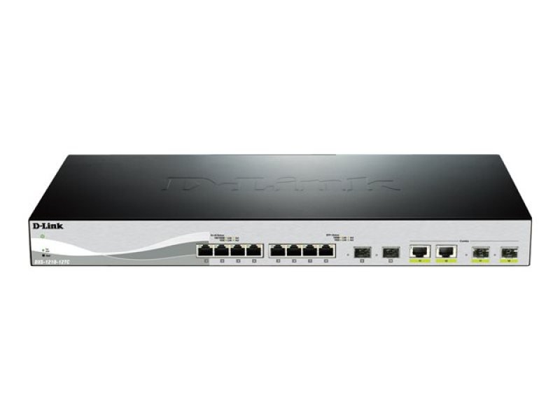 D-Link Web Smart DXS-1210-12TC Switch 12 ports Managed