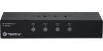 TRENDnet TK 422DVK KVM Switch 4 ports USB