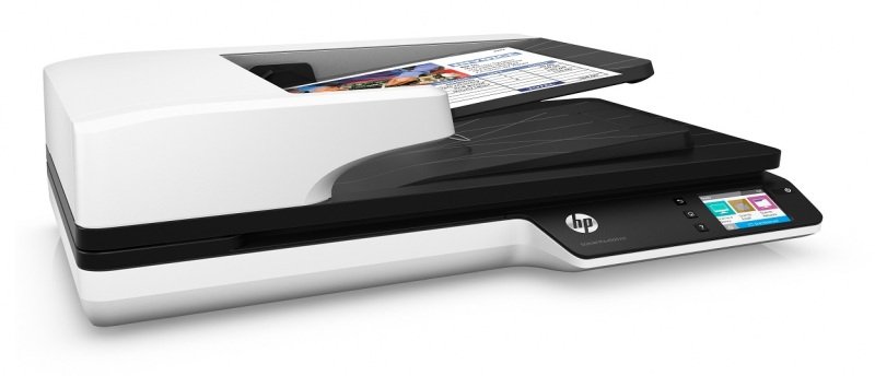 HP Scanjet Pro 4500 FN1 Network Flatbed Scanner - Ebuyer