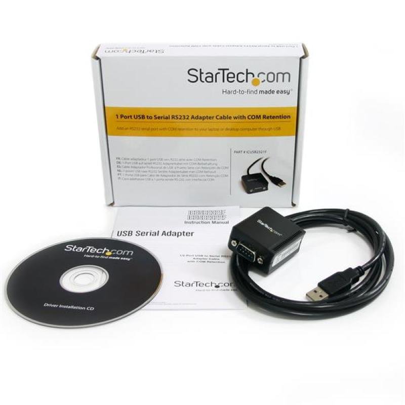 Startech - 1 Port Usb To Rs422/Rs485 Serial Adapter - Download Free ...